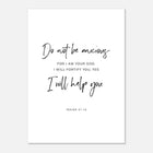 Isaiah 41:10 | Rolled Poster